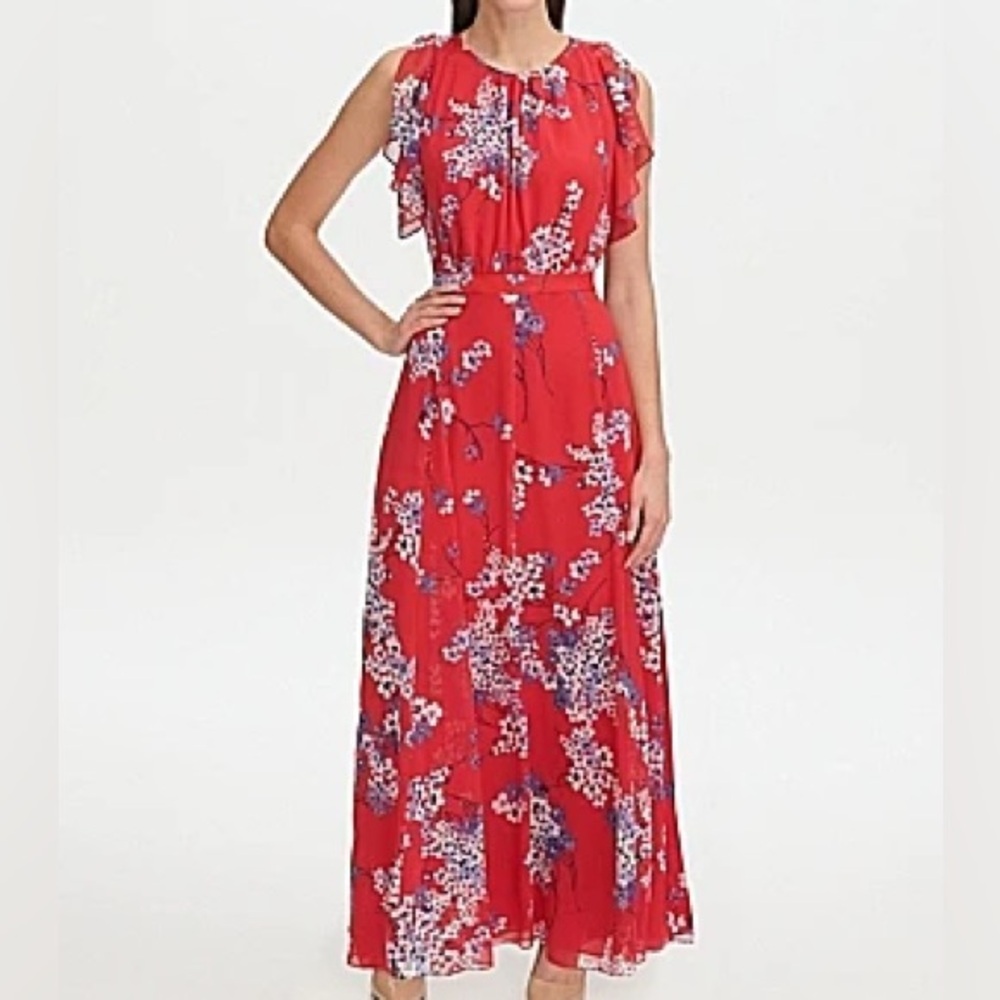 Tommy Hilfiger‎ Eloise Floral Chiffon Dress